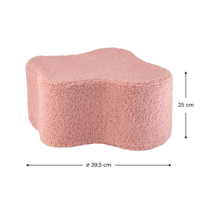 Pouf Wigiwama® - Guava Pink Cloud Pouf Wigiwama® - Guava Pink Cloud