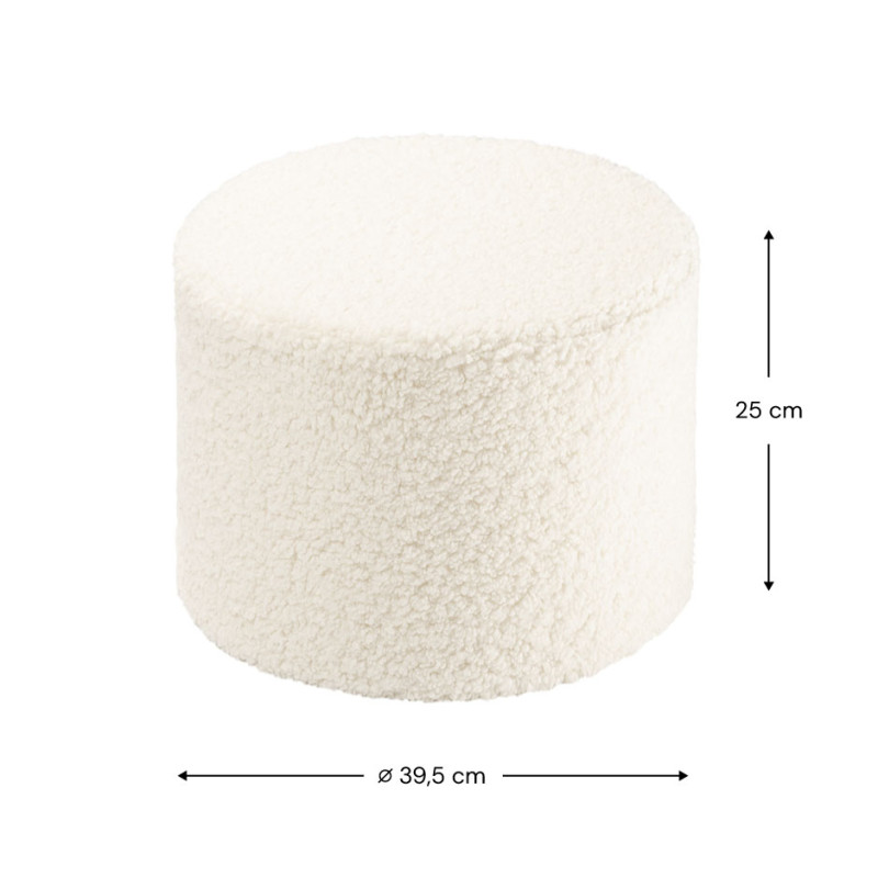 Pouf Wigiwama® - Cream White Pouf Wigiwama® - Cream White