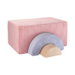 Wigiwama® Pink Mousse Rainbow Playset Wigiwama® Pink Mousse Rainbow Playset
