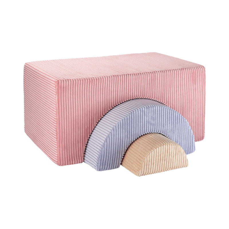 Wigiwama® Pink Mousse Rainbow Playset Wigiwama® Pink Mousse Rainbow Playset