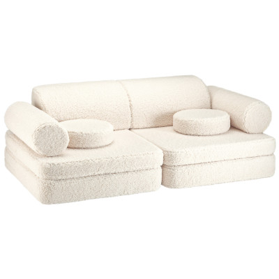 Wigiwama® Cream White Settee Sitzgruppe