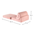 Ausklappbarer Kindersessel Wigiwama® – Guava Pink Flipster Ausklappbarer Kindersessel Wigiwama® – Guava Pink Flipster