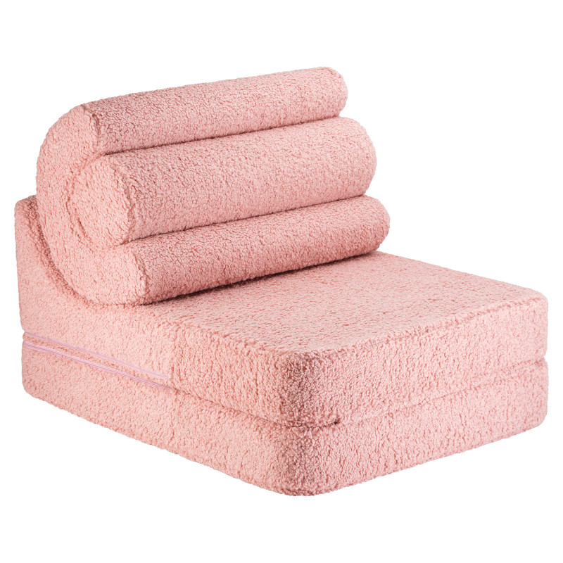 Ausklappbarer Kindersessel Wigiwama® – Guava Pink Flipster Ausklappbarer Kindersessel Wigiwama® – Guava Pink Flipster
