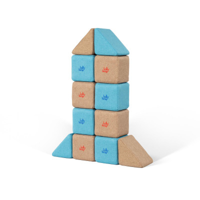 Magnetbausteine JollyHeap Pixi Set mit 12 Blöcken