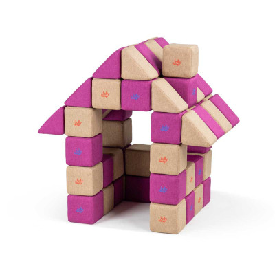 Magnetbausteine JollyHeap Basic Set mit 100 Blöcken