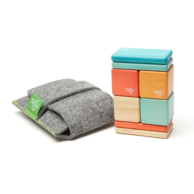 Magnetbausteine Tegu Travel Set Sunset 8 Stk.