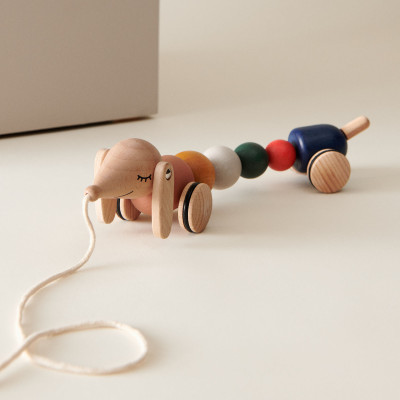 LIEWOOD Ziehspielzeug Hund Barthes