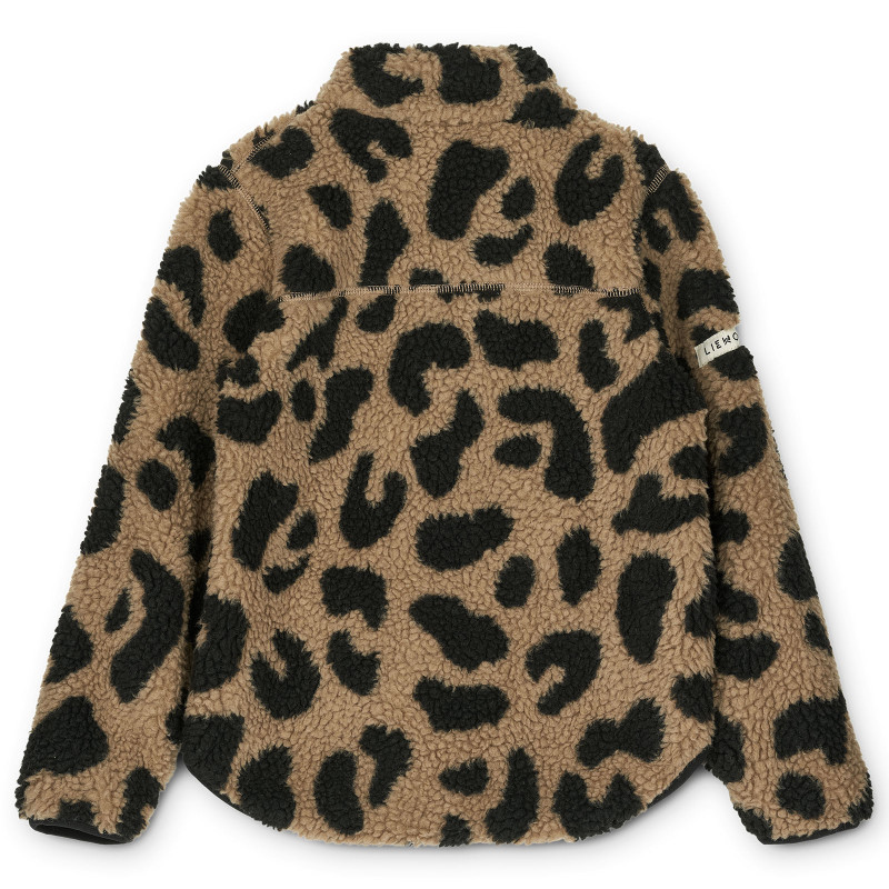 LIEWOOD Kinder Fleecejacke Nolan Mega leo / Oat mix