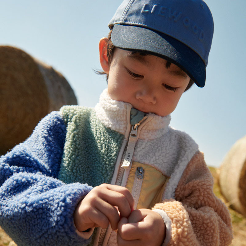 LIEWOOD Kinder Fleecejacke Nolan Peppermint multi mix