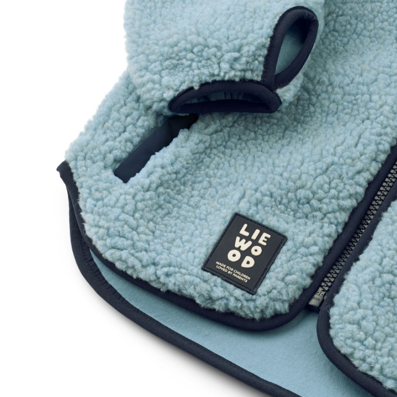 LIEWOOD Kinder Fleecejacke Nolan Beach blue