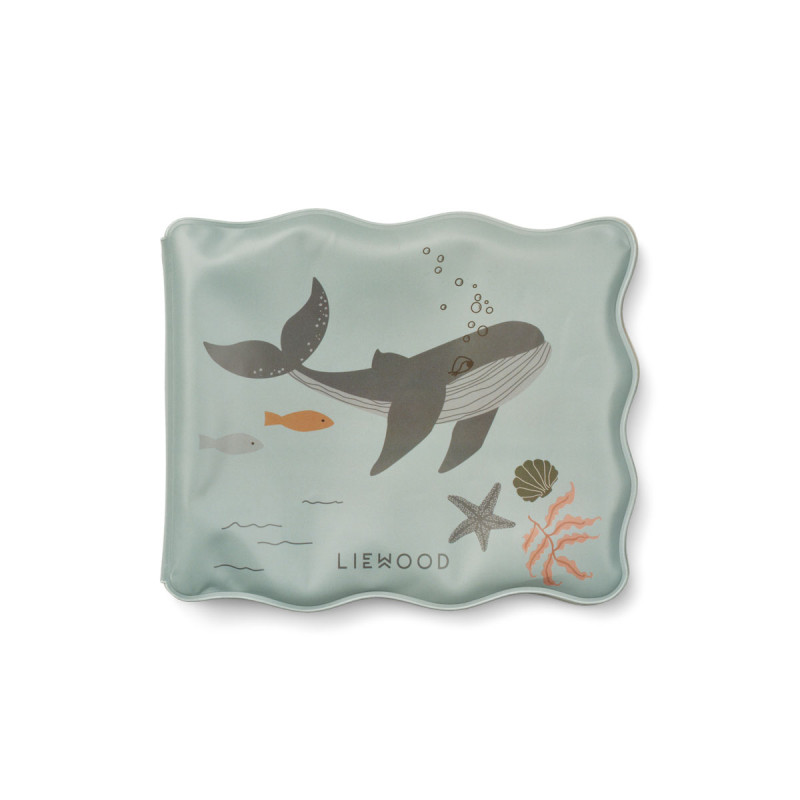 LIEWOOD Waylon magisches Wasserbuch fürs Bad Sea creature / Sandy