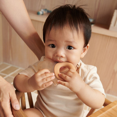 LIEWOOD Kühlbeißring Rita Elefant 2er-Pack Pale tuscany / Sandy