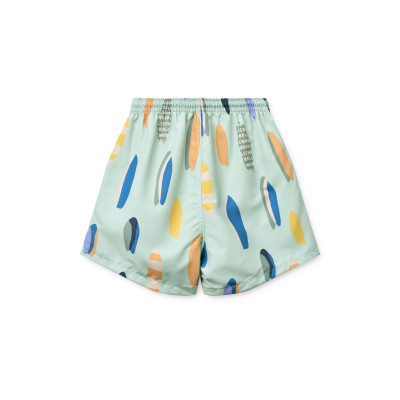 LIEWOOD Duke Badehose Boards / Light peppermint