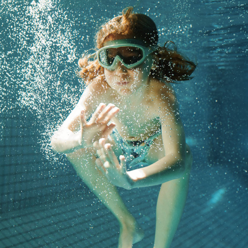 LIEWOOD Duke Badehose Boards / Light peppermint