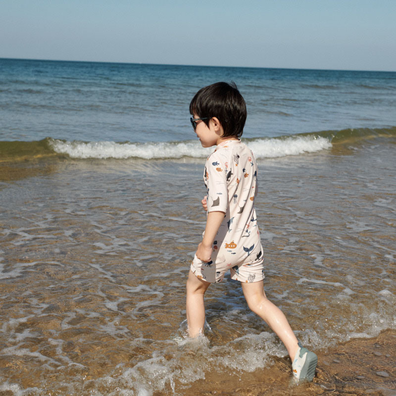 LIEWOOD Wasserschuhe Sanjia Sea creature / Sandy