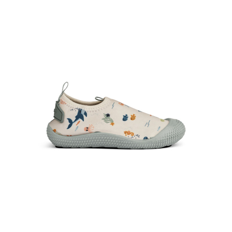 LIEWOOD Wasserschuhe Sanjia Sea creature / Sandy