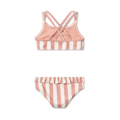 LIEWOOD zweiteiliger Bikini Belle gestreift Coral blush