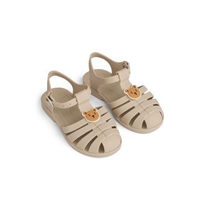 LIEWOOD Bre Beach Sandalen mit Anhängern Bear sandy