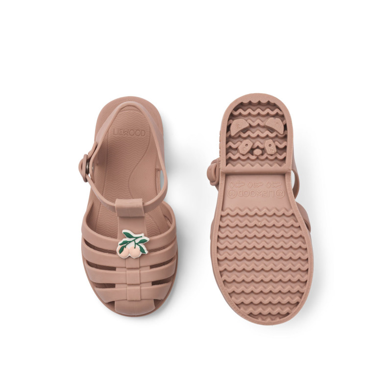 LIEWOOD Bre Beach Sandalen mit Anhängern Peach / Dark rose