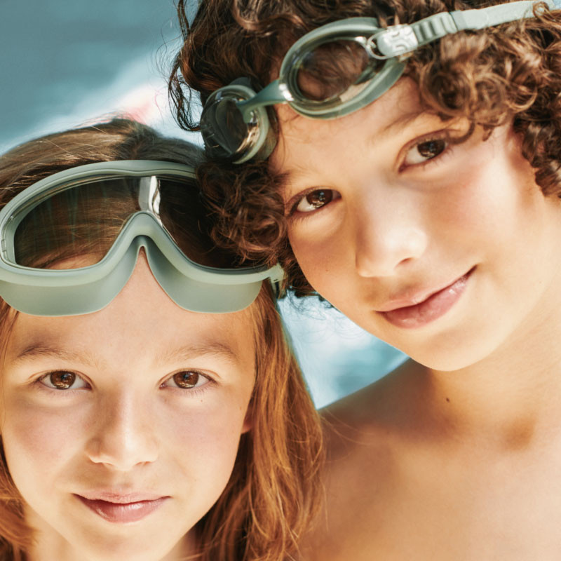 LIEWOOD Schwimmbrille Kerem Peppermint / Garden green