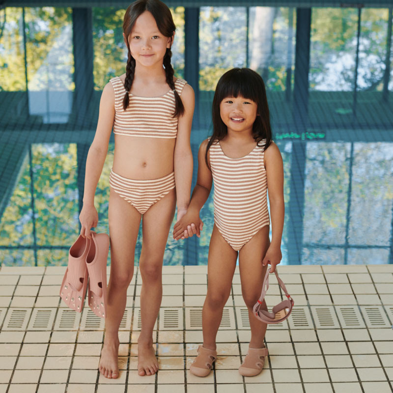 LIEWOOD Bello gestreifter Bikini Coral blush