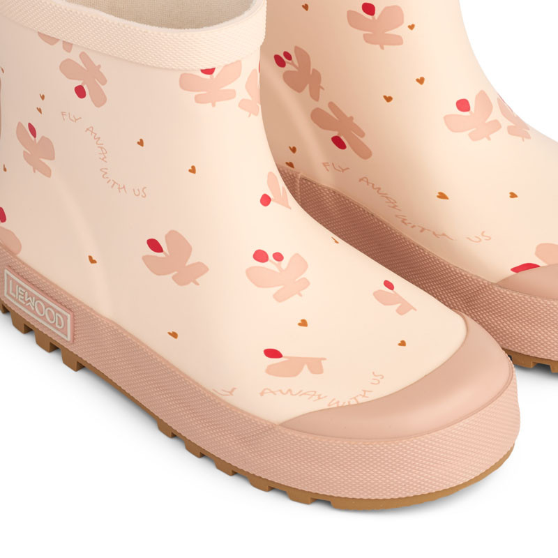 LIEWOOD kurze Regenstiefel Tekla Mini Butterfly / Apple blossom