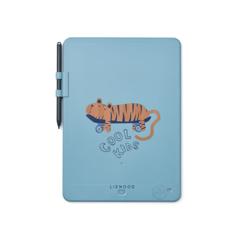 LIEWOOD Zeichenbrett Zora Tiger / Beach blue