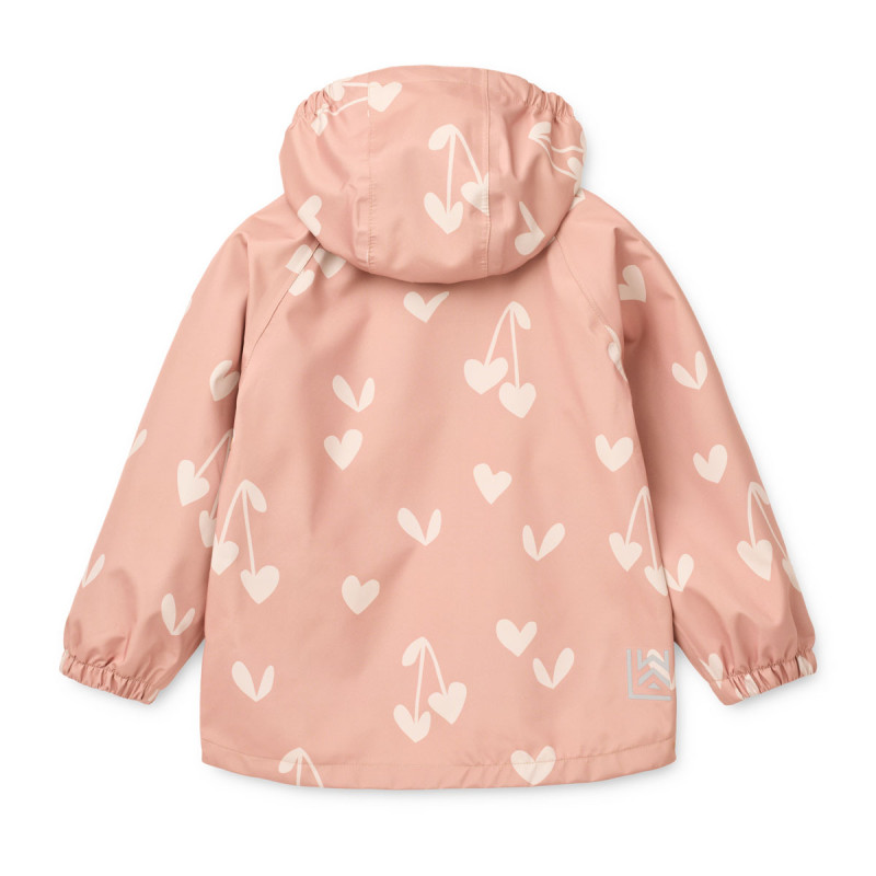 LIEWOOD Pedia wasserdichtes Set – Jacke und Hose Sweethearts / Pale tuscany