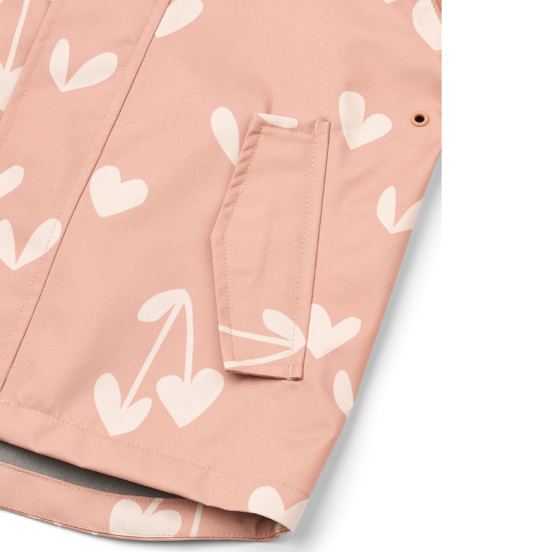 LIEWOOD Pedia wasserdichtes Set – Jacke und Hose Sweethearts / Pale tuscany