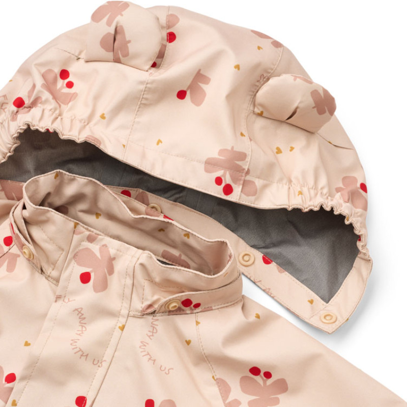 LIEWOOD Regenbekleidungsset Manu Butterfly / Apple Blossom