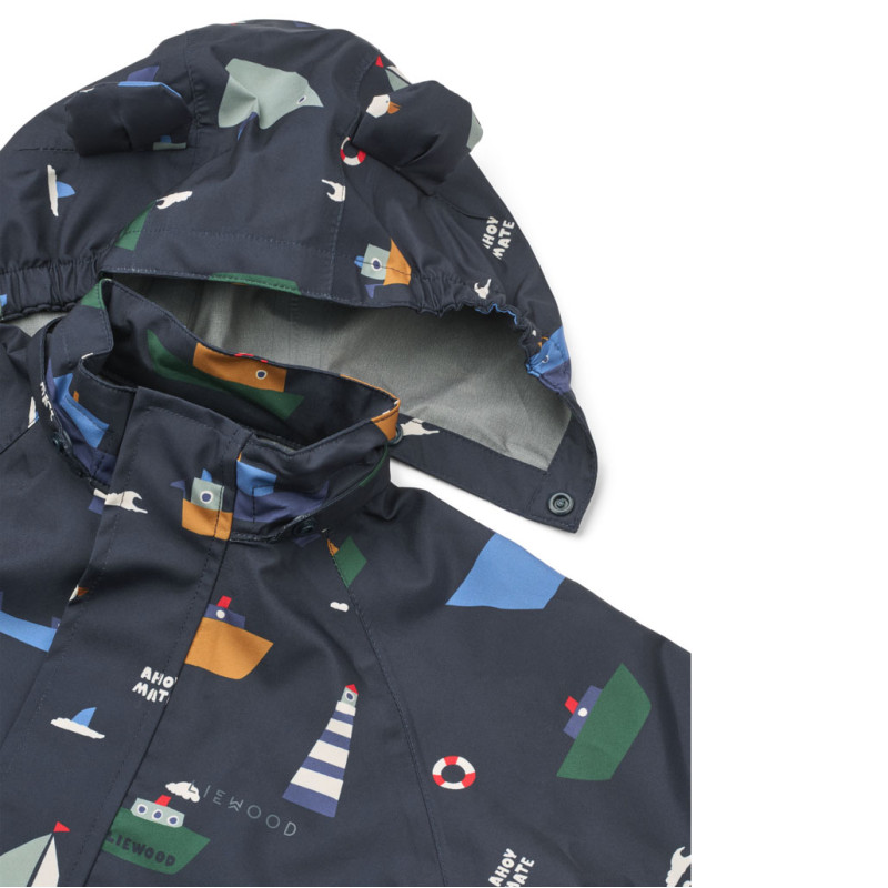 LIEWOOD Regenbekleidungsset Manu Sailing / Classic navy