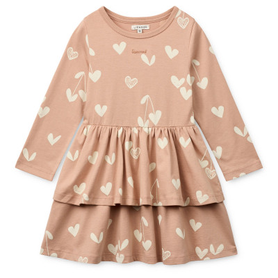 LIEWOOD Kleid Mindy Sweethearts / Pale Tuscany