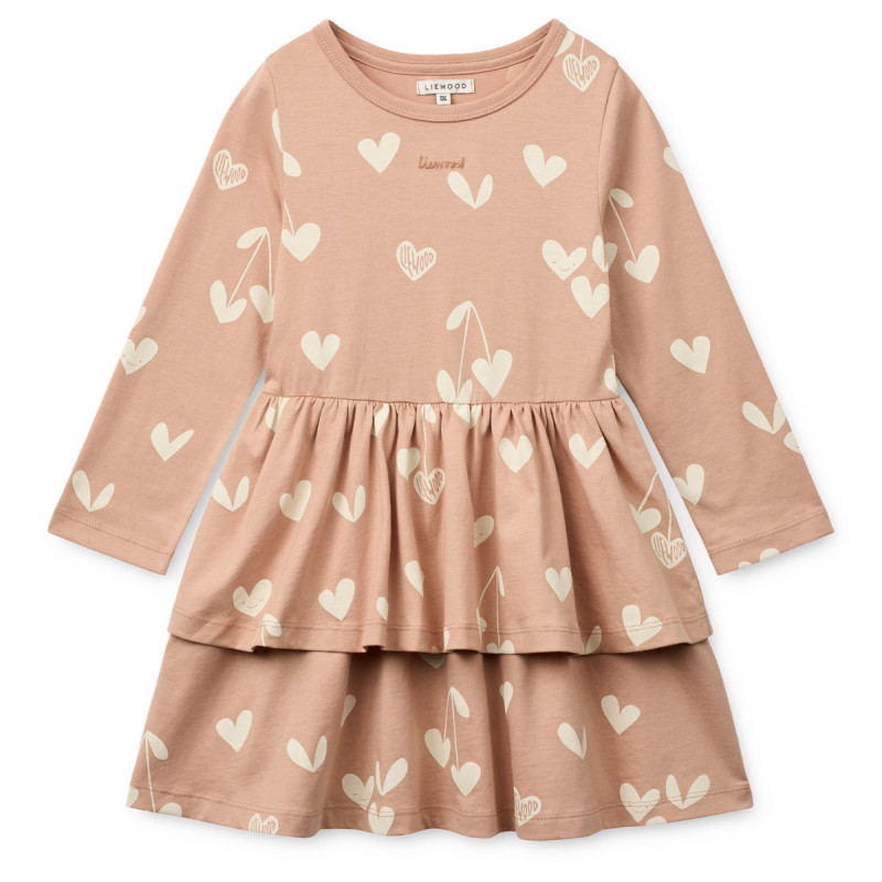 LIEWOOD Kleid Mindy Sweethearts / Pale Tuscany