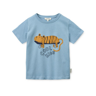 LIEWOOD Apia T-Shirt Tiger / Beach blue