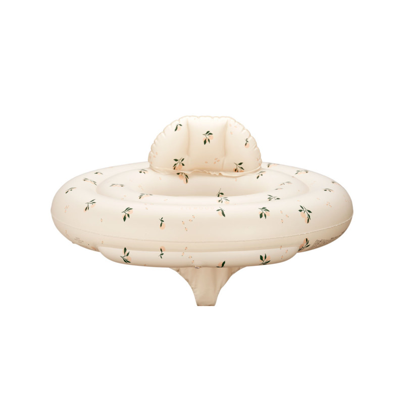 LIEWOOD Baby Schwimmring mit Sitz Dawn Peach / Sea shell