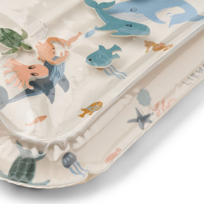 LIEWOOD aufblasbare Spielmatte Elin Sea creature / Sandy