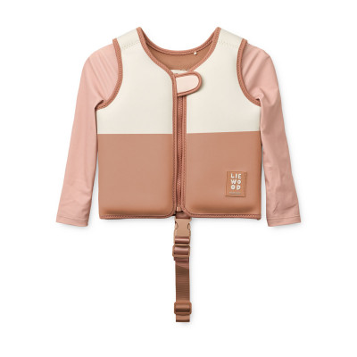 LIEWOOD Schwimmweste mit Ärmeln Dove Tuscany rose multi mix