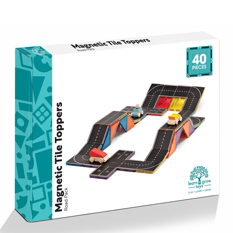 Magnetische Karten Straßen 40 Stück