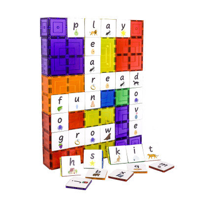 Magnetische Karten Kleinbuchstaben 40 Stück