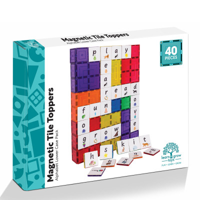 Magnetische Karten Kleinbuchstaben 40 Stück