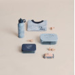 LIEWOOD Brotdose Arthur Race cars / Beach blue