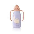 LIEWOOD Thermoflasche Kimmie 250 ml Cat / Warm lilac