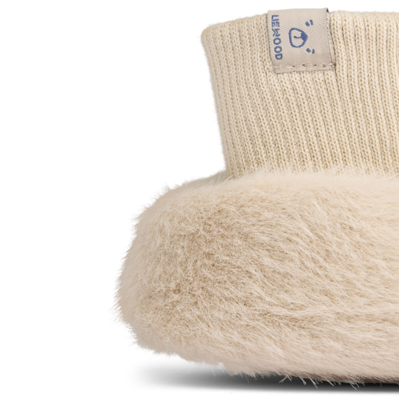 LIEWOOD Kinder Plüschhausschuhe Beth Rabbit Mist