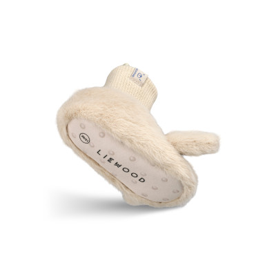 LIEWOOD Kinder Plüschhausschuhe Beth Rabbit Mist
