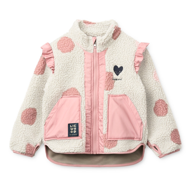 LIEWOOD Kinder Fleecejacke Noam Rose blush mix