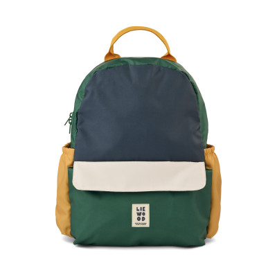 LIEWOOD Schulrucksack LENNON Garden green multi mix