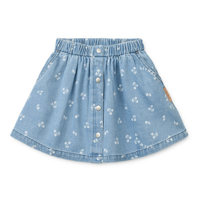 LIEWOOD Jeansrock Rio Cherry heart sandy / Denim