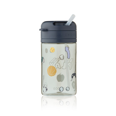 LIEWOOD Pavia Trinkbecher mit Strohhalm 500 ml Play / Dusty Peppermint