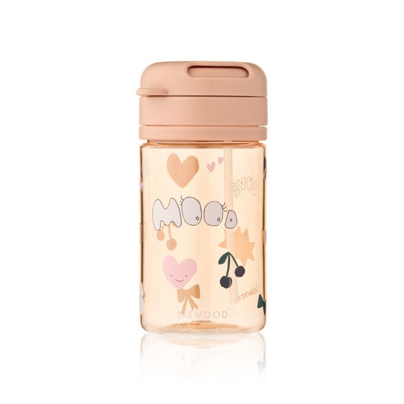 LIEWOOD Pavia Trinkbecher mit Strohhalm 500 ml Mood / Pale Tuscany