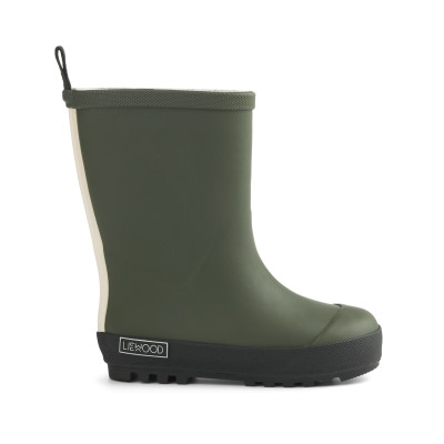 LIEWOOD Kinder Thermo-Gummistiefel Mason Hunter green